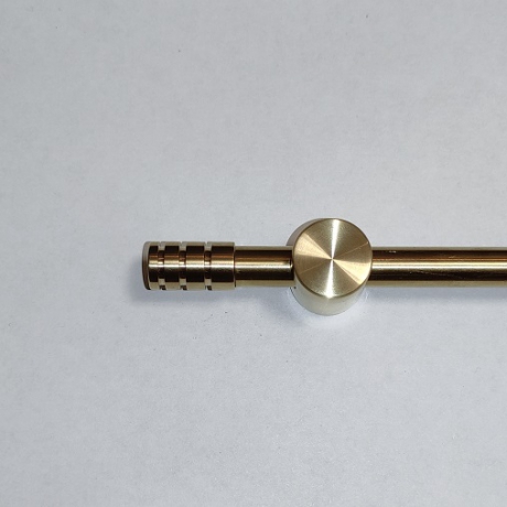 Ковродержатель из латуни (цельный пруток 10 мм, не трубка)